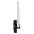 GloboStar® REGINA 61341 Φωτιστικό Τοίχου - Απλίκα Design LED CCT 8W 960lm 360° AC 220-240V - Εναλλαγή Φωτισμού μέσω Διακόπτη On/Off All In One Ψυχρό 6000k+Φυσικό 4500k+Θερμό 2700k Μ25 x Π7 x Υ28.5cm - Μαύρο - ledmania.gr