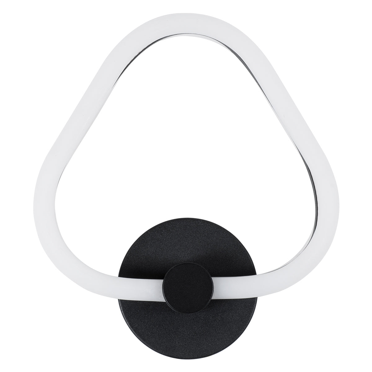 GloboStar® REGINA 61341 Φωτιστικό Τοίχου - Απλίκα Design LED CCT 8W 960lm 360° AC 220-240V - Εναλλαγή Φωτισμού μέσω Διακόπτη On/Off All In One Ψυχρό 6000k+Φυσικό 4500k+Θερμό 2700k Μ25 x Π7 x Υ28.5cm - Μαύρο - ledmania.gr