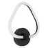 GloboStar® REGINA 61341 Φωτιστικό Τοίχου - Απλίκα Design LED CCT 8W 960lm 360° AC 220-240V - Εναλλαγή Φωτισμού μέσω Διακόπτη On/Off All In One Ψυχρό 6000k+Φυσικό 4500k+Θερμό 2700k Μ25 x Π7 x Υ28.5cm - Μαύρο - ledmania.gr