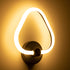GloboStar® REGINA 61341 Φωτιστικό Τοίχου - Απλίκα Design LED CCT 8W 960lm 360° AC 220-240V - Εναλλαγή Φωτισμού μέσω Διακόπτη On/Off All In One Ψυχρό 6000k+Φυσικό 4500k+Θερμό 2700k Μ25 x Π7 x Υ28.5cm - Μαύρο - ledmania.gr