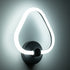 GloboStar® REGINA 61341 Φωτιστικό Τοίχου - Απλίκα Design LED CCT 8W 960lm 360° AC 220-240V - Εναλλαγή Φωτισμού μέσω Διακόπτη On/Off All In One Ψυχρό 6000k+Φυσικό 4500k+Θερμό 2700k Μ25 x Π7 x Υ28.5cm - Μαύρο - ledmania.gr