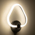 GloboStar® REGINA 61341 Φωτιστικό Τοίχου - Απλίκα Design LED CCT 8W 960lm 360° AC 220-240V - Εναλλαγή Φωτισμού μέσω Διακόπτη On/Off All In One Ψυχρό 6000k+Φυσικό 4500k+Θερμό 2700k Μ25 x Π7 x Υ28.5cm - Μαύρο - ledmania.gr