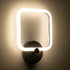 GloboStar® ELIZA 61343 Φωτιστικό Τοίχου - Απλίκα Design LED CCT 8W 960lm 360° AC 220-240V - Εναλλαγή Φωτισμού μέσω Διακόπτη On/Off All In One Ψυχρό 6000k+Φυσικό 4500k+Θερμό 2700k Μ22 x Π5 x Υ28.5cm - Μαύρο - ledmania.gr