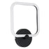 GloboStar® ELIZA 61343 Φωτιστικό Τοίχου - Απλίκα Design LED CCT 8W 960lm 360° AC 220-240V - Εναλλαγή Φωτισμού μέσω Διακόπτη On/Off All In One Ψυχρό 6000k+Φυσικό 4500k+Θερμό 2700k Μ22 x Π5 x Υ28.5cm - Μαύρο - ledmania.gr