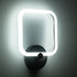GloboStar® ELIZA 61343 Φωτιστικό Τοίχου - Απλίκα Design LED CCT 8W 960lm 360° AC 220-240V - Εναλλαγή Φωτισμού μέσω Διακόπτη On/Off All In One Ψυχρό 6000k+Φυσικό 4500k+Θερμό 2700k Μ22 x Π5 x Υ28.5cm - Μαύρο - ledmania.gr