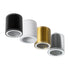 GloboStar® MARETTI 61447 Επιφανειακό Στρόγγυλο Φωτιστικό Σποτ με Ντουί 1 x GU10 VDE Certified AC 220-240V Αδιάβροχο IP65 - Σώμα Αλουμινίου & Υψηλής Αντοχής Tempered Glass - Φ9 x Υ9cm - Χρυσό Πλατίνα - 5 Χρόνια Εγγύηση - ledmania.gr