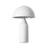 GloboStar® URANUS-S 61450 Μοντέρνο Επιτραπέζιο Φωτιστικό Πορτατίφ Δίφωτο 2 x E27 AC220-240V IP20 - Φ25 x Υ39cm - Λευκό Μεταλλικό Καμπάνα με Διακόπτη On/Off - 5 Years Warranty - ledmania.gr