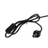 GloboStar® URANUS-L 61458 Μοντέρνο Επιτραπέζιο Φωτιστικό Πορτατίφ Δίφωτο 2 x E27 AC220-240V IP20 - Φ50 x Υ77cm - Λευκό Μεταλλικό Καμπάνα με Διακόπτη On/Off - 5 Years Warranty - ledmania.gr