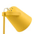GloboStar® PENCASE 61567 Μοντέρνο Επιτραπέζιο Φωτιστικό Γραφείου - Πορτατίφ - Μονόφωτο 1 x E27 Κίτρινο Μεταλλικό Καμπάνα με Διακόπτη On/Off - Μολυβοθήκη & Βάση Τηλεφώνου - L12 x W15 x H38cm - ledmania.gr