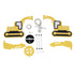 GloboStar® EXCAVATOR 61579 Μοντέρνο Παδικό Κρεμαστό Φωτιστικό Οροφής Μονόφωτο 1 x E27 Κίτρινο PVC Φιγούρα Εκσκαφέας-Φαγάνα Μ45 x Π15.5 x Υ27cm - ledmania.gr