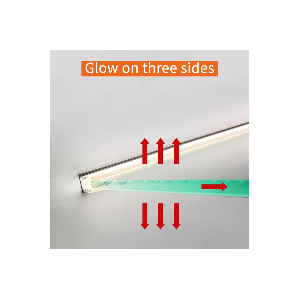 GloboStar® GLASSBOARD-PROFILE 70808-3M Προφίλ Αλουμινίου - Βάση & Ψύκτρα Ταινίας LED με Λευκό Γαλακτερό Κάλυμμα - Χρήση για Μοριακό Φωτισμό Γυαλιού Πάχους 8mm - Πατητό Κάλυμμα - Ασημί - 3 Μέτρα - Πακέτο 5 Τεμαχίων - Μ300 x Π1.1 x Υ1.7cm - ledmania.gr