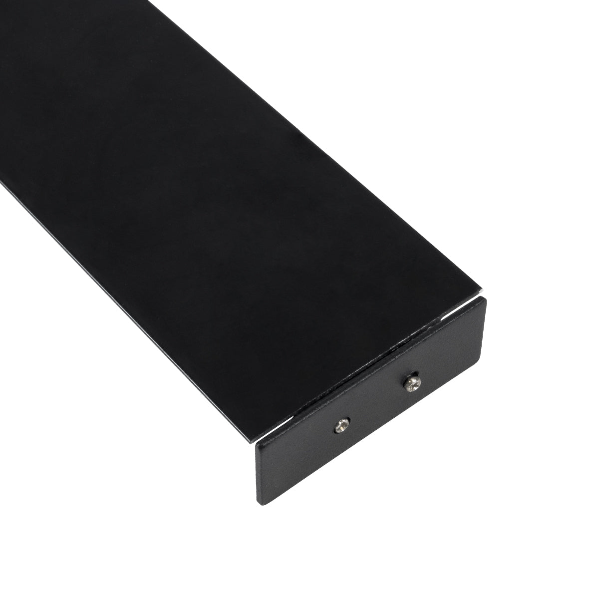 GloboStar® SURFACE-PROFILE 70845-3M Προφίλ Αλουμινίου - Βάση & Ψύκτρα Ταινίας LED με Λευκό Γαλακτερό Κάλυμμα - Επιφανειακή Χρήση Δημιουργίας Κρυφού Φωτισμού Πάνω/Κάτω - Πατητό Κάλυμμα - Μαύρο - 3 Μέτρα - Μ300 x Π5 x Υ1.7cm - ledmania.gr