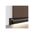 GloboStar® SKIRTINGBOARD-PROFILE 70850-3M Προφίλ Αλουμινίου - Βάση & Ψύκτρα Ταινίας LED με Λευκό Γαλακτερό Κάλυμμα - Επιφανειακή Χρήση για Περβάζι - Πατητό Κάλυμμα - Ασημί - 3 Μέτρα - Μ300 x Π1.6 x Υ8cm