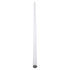 GloboStar® 70855-3M Επιφανειακό Προφίλ Αλουμινίου Ανοδιωμένο με Στρόγγυλο Λευκό Οπάλ Κάλυμμα για έως 3 Σειρές Ταινίας LED Πατητό - Press On 3 Μέτρα - ledmania.gr