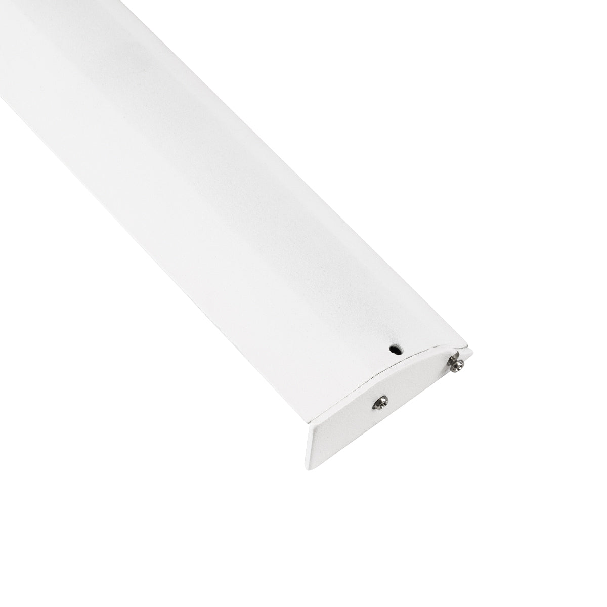 GloboStar® SURFACE-PROFILE 70858-3M Προφίλ Αλουμινίου - Βάση & Ψύκτρα Ταινίας LED με Λευκό Γαλακτερό Κάλυμμα - Επιφανειακή Χρήση Δημιουργίας Κρυφού Φωτισμού - Πατητό Κάλυμμα - Λευκό - 3 Μέτρα - Πακέτο 5 Τεμαχίων - Μ300 x Π1.7 x Υ4.2cm