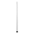 GloboStar® 70872-3M Επιφανειακό Προφίλ Αλουμινίου Μαύρο με Οβάλ Λευκό Οπάλ Κάλυμμα για έως 3 Σειρές Ταινίας LED Πατητό - Press On 3 Μέτρα - ledmania.gr