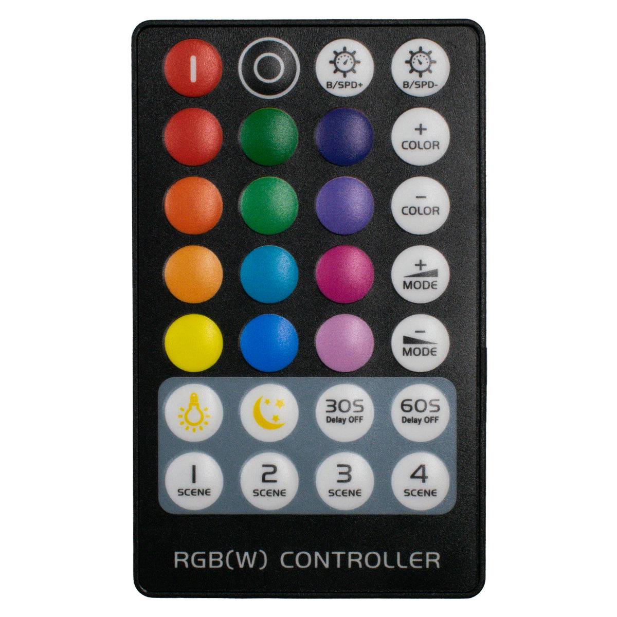 GloboStar® 73429 Ασύρματος LED RGB Controller με Χειριστήριο RF 2.4Ghz DC 5-24V Max 144W - ledmania.gr