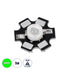 GloboStar® 73751 High Power Star LED - Υψηλής Ισχύος Star LED 5W DC 3.2V Πράσινο Φ2 x Υ0.6cm - 2 Χρόνια Εγγύηση