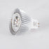 GloboStar® 76020 Σποτ LED GU5.3 MR16 3W 300lm 30° DC 12V IP20 Φ5 x Υ5.2cm Ψυχρό Λευκό 6000K - 2 Χρόνια Εγγύηση