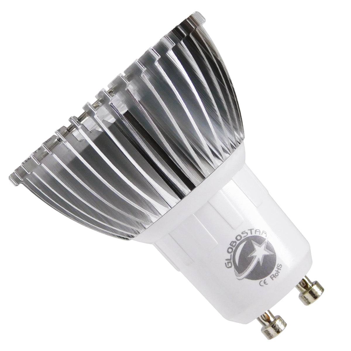 GloboStar® 76041 Λάμπα GU10 Spot LED 3W 280lm 45° AC 85-265V Φυσικό Λευκό 4500K Dimmable - ledmania.gr