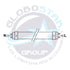 GloboStar® 76181 Λάμπα LED Τύπου Φθορίου T8 Αλουμινίου Τροφοδοσίας Δύο Άκρων 60cm 10W 230V 800lm 180° με Καθαρό Κάλυμμα Θερμό Λευκό 3000K - ledmania.gr