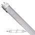 GloboStar® 76183 Λάμπα LED Τύπου Φθορίου T8 Αλουμινίου Τροφοδοσίας Δύο Άκρων 90cm 15W 230V 1300lm 180° με Καθαρό Κάλυμμα Θερμό Λευκό 3000K - ledmania.gr