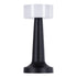 GloboStar® NANNA 76472 Μοντέρνο Επιτραπέζιο Φωτιστικό Πορτατίφ LED 1.5W 105lm 120° DC 5V Επαναφορτιζόμενο με Μπαταρία Li-ion 1800mAh - Διακόπτη Αφής με 3 Εναλλαγές Φωτισμού CCT Θερμό - Φυσικό - Ψυχρό 1500K - 4500K - 6000K Dimmable - D9 x 21cm - Μαύρο - ledmania.gr