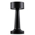 GloboStar® BELLA 76503 Μοντέρνο Επιτραπέζιο Φωτιστικό Πορτατίφ LED 1.5W 105lm 120° DC 5V Επαναφορτιζόμενο με Μπαταρία Li-ion 1800mAh - Διακόπτη Αφής με 3 Εντάσεις Φωτισμού Θερμό Λευκό 2700K Dimmable - Φ9 x 21cm - Μαύρο - ledmania.gr
