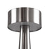 GloboStar® BELLA 76504 Μοντέρνο Επιτραπέζιο Φωτιστικό Πορτατίφ LED 1.5W 105lm 120° DC 5V Επαναφορτιζόμενο με Μπαταρία Li-ion 1800mAh - Διακόπτη Αφής με 3 Εντάσεις Φωτισμού Θερμό Λευκό 2700K Dimmable - Φ9 x 21cm - Ασημί - ledmania.gr