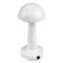 GloboStar® COCO 76508 Μοντέρνο Επιτραπέζιο Φωτιστικό Πορτατίφ LED 1.5W 105lm 120° DC 5V Επαναφορτιζόμενο με Μπαταρία 1800mAh - Διακόπτη Αφής με 3 Εντάσεις Φωτισμού Θερμό Λευκό 2700K Dimmable - Φ10 x 22cm - Λευκό - ledmania.gr