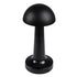 GloboStar® COCO 76509 Μοντέρνο Επιτραπέζιο Φωτιστικό Πορτατίφ LED 1.5W 105lm 120° DC 5V Επαναφορτιζόμενο με Μπαταρία Li-ion 1800mAh - Διακόπτη Αφής με 3 Εντάσεις Φωτισμού Θερμό Λευκό 2700K Dimmable - Φ10 x 22cm - Μαύρο - ledmania.gr