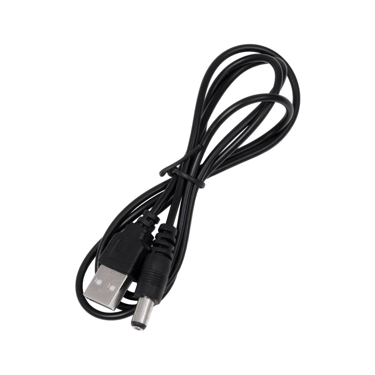 GloboStar® COCO 76509 Μοντέρνο Επιτραπέζιο Φωτιστικό Πορτατίφ LED 1.5W 105lm 120° DC 5V Επαναφορτιζόμενο με Μπαταρία Li-ion 1800mAh - Διακόπτη Αφής με 3 Εντάσεις Φωτισμού Θερμό Λευκό 2700K Dimmable - Φ10 x 22cm - Μαύρο - ledmania.gr