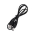 GloboStar® COCO 76509 Μοντέρνο Επιτραπέζιο Φωτιστικό Πορτατίφ LED 1.5W 105lm 120° DC 5V Επαναφορτιζόμενο με Μπαταρία Li-ion 1800mAh - Διακόπτη Αφής με 3 Εντάσεις Φωτισμού Θερμό Λευκό 2700K Dimmable - Φ10 x 22cm - Μαύρο - ledmania.gr