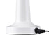 GloboStar® MOLLY 76514 Μοντέρνο Επιτραπέζιο Φωτιστικό Πορτατίφ LED 1.5W 105lm 120° DC 5V Επαναφορτιζόμενο με Μπαταρία Li-ion 1800mAh - Διακόπτη Αφής με 3 Εντάσεις Φωτισμού Θερμό Λευκό 2700K Dimmable - Φ10 x 23cm - Λευκό - ledmania.gr