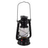 GloboStar® 76546 Vintage Επιτραπέζιο Διακοσμητικό Φωτιστικό LED Retro Μαύρο Φαναράκι Flame Effect 10W 500lm Επαναφορτιζόμενο με Διακόπτη On/Off & Καλώδιο EU Πρίζα - Μπαταρίας 2x18650 4000Mah (Περιλαμβάνονται) Ultra Θερμό Λευκό 1800K - ledmania.gr