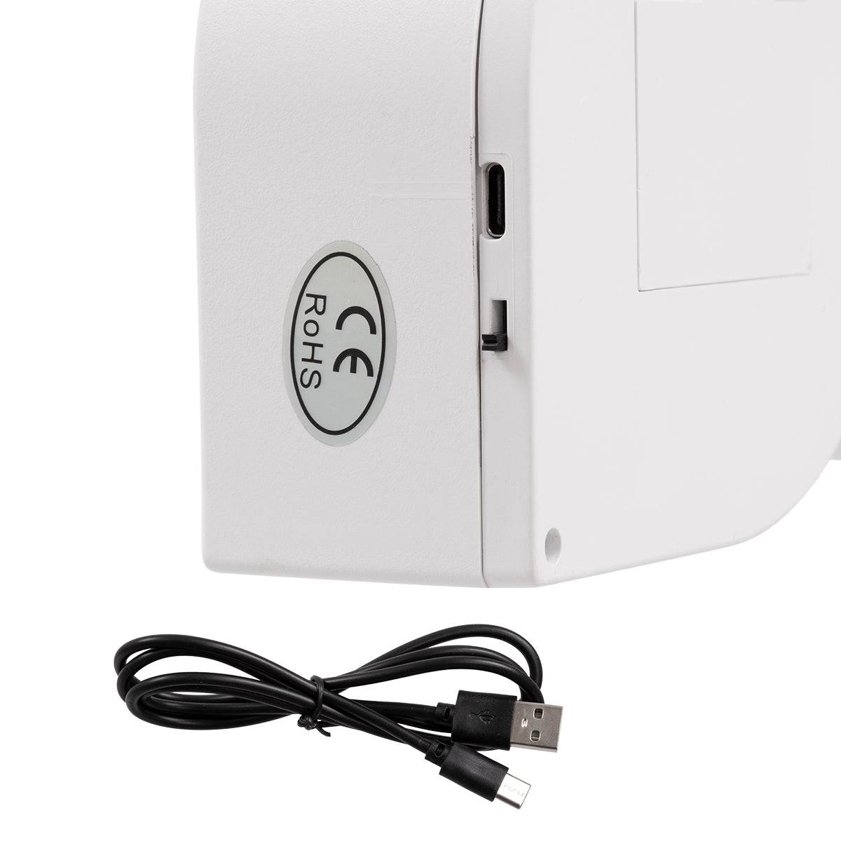GloboStar® 76551 Μοντέρνο Επιτραπέζιο Διακοσμητικό Φωτιστικό LED Σήμανσης RAINBOW LOVE 2W με Διακόπτη On/Off & Καλώδιο Τροφοδοσίας USB - Μπαταρίας 3xAAA (Δεν Περιλαμβάνονται) Ψυχρό Λευκό 6000K - ledmania.gr