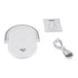 GloboStar® ECLIPSE 76559 Μοντέρνο Επιτραπέζιο Φωτιστικό Πορτατίφ LED 15W 1200lm 180° AC 230V - με Ασύρματη Φόρτιση - Wireless Charger - Διακόπτη Αφής με 3 Εντάσεις Φωτισμού Φυσικό Λευκό 4500K Dimmable - Μ17 x Π13 x Υ10 - Λευκό - ledmania.gr