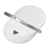 GloboStar® ECLIPSE 76559 Μοντέρνο Επιτραπέζιο Φωτιστικό Πορτατίφ LED 15W 1200lm 180° AC 230V - με Ασύρματη Φόρτιση - Wireless Charger - Διακόπτη Αφής με 3 Εντάσεις Φωτισμού Φυσικό Λευκό 4500K Dimmable - Μ17 x Π13 x Υ10 - Λευκό - ledmania.gr