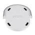 GloboStar® ECLIPSE 76559 Μοντέρνο Επιτραπέζιο Φωτιστικό Πορτατίφ LED 15W 1200lm 180° AC 230V - με Ασύρματη Φόρτιση - Wireless Charger - Διακόπτη Αφής με 3 Εντάσεις Φωτισμού Φυσικό Λευκό 4500K Dimmable - Μ17 x Π13 x Υ10 - Λευκό - ledmania.gr