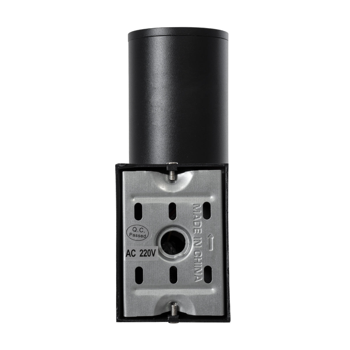 GloboStar® WALLY 77872 Φωτιστικό Τοίχου - Απλίκα Αρχιτεκτονικού Φωτισμού Εσωτερικού/Εξωτερικού Χώρου Up or Down Μονόφωτο 1 x GU10 AC220-240V Αδιάβροχο IP65 - Σώμα Αλουμινίου & Tempered Glass - Μ6.4 x Π11 x Υ17cm - Μαύρο - 5 Years Warranty - ledmania.gr