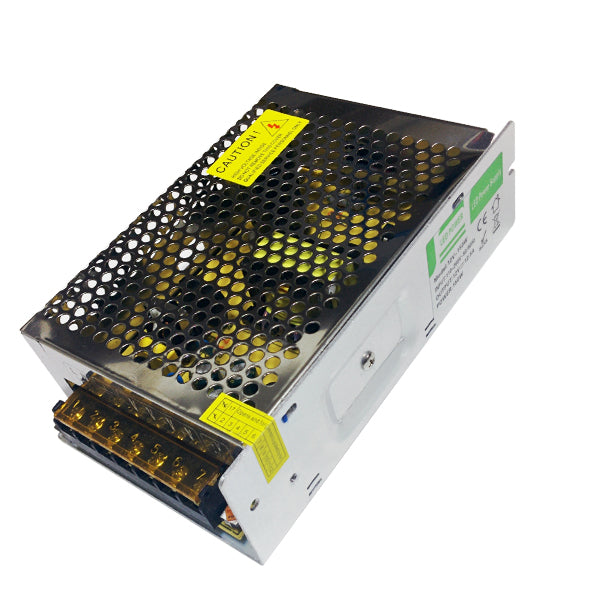 LED Ρυθμιζόμενο Τροφοδοτικό DC Switching 150W 12V 12.5 Ampere IP20 GloboStar 77930 - ledmania.gr