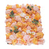 GloboStar® Artificial Garden ROSES STORY ORANGE 78333 Τεχνητό Διακοσμητικό Πάνελ Λουλουδιών - Κάθετος Κήπος σύνθεση Αμβροσία Μ60 x Π40 x Υ6cm - ledmania.gr