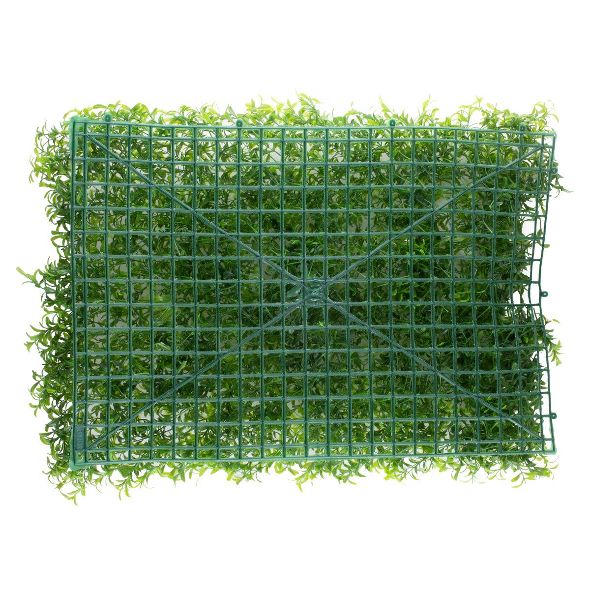 GloboStar® 78424 Artificial - Συνθετικό Τεχνητό Διακοσμητικό Πάνελ Φυλλωσιάς - Κάθετος Κήπος Γιασεμί - Πράσινο Μ60 x Υ40 x Π5cm - ledmania.gr