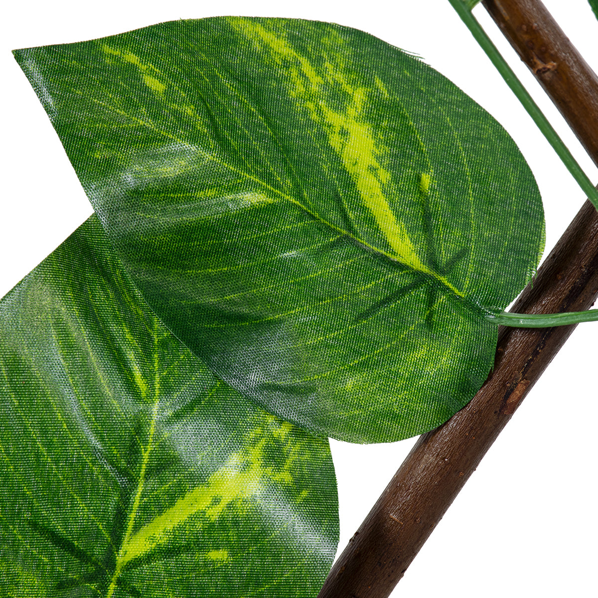 GloboStar® Artificial Garden GOLDEN POTHOS 78496 Πτυσσόμενη Πέργκολα Τεχνητής Φυλλωσιάς - Κάθετος Κήπος Σύνθεση Πόθος Μ110 x Π10 x Υ120cm (min) Μ310 x Π10 x Υ45cm (max) - ledmania.gr