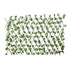 GloboStar® Artificial Garden NASTURTIUM 78498 Πτυσσόμενη Πέργκολα Τεχνητής Φυλλωσιάς - Κάθετος Κήπος Σύνθεση Ινδοκάρδαμο Μ110 x Π10 x Υ120cm (min) Μ310 x Π10 x Υ45cm (max) - ledmania.gr