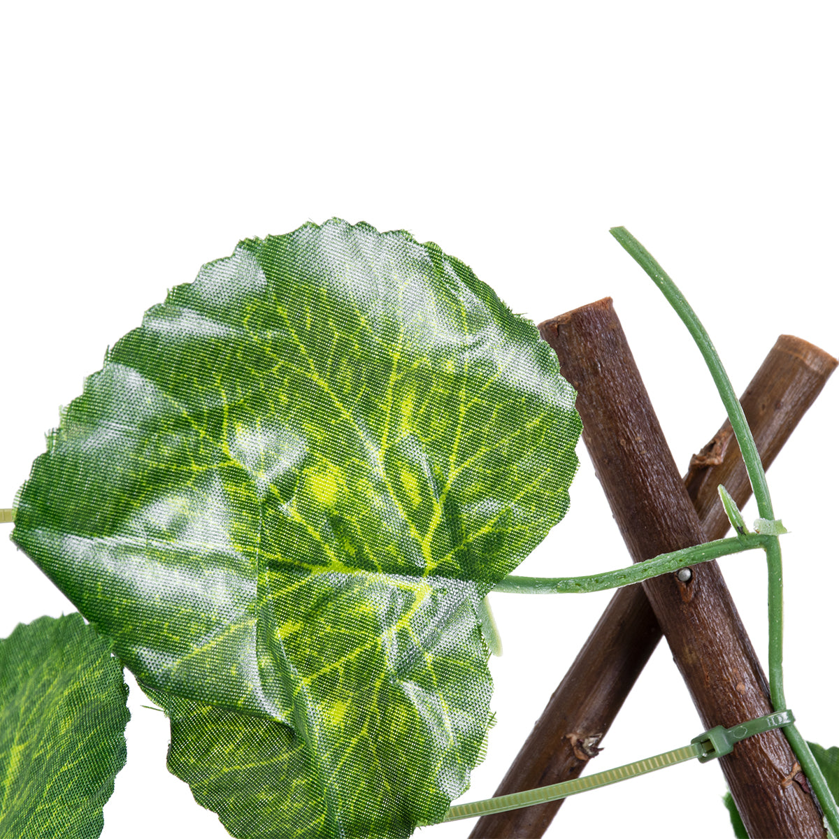GloboStar® Artificial Garden NASTURTIUM 78498 Πτυσσόμενη Πέργκολα Τεχνητής Φυλλωσιάς - Κάθετος Κήπος Σύνθεση Ινδοκάρδαμο Μ110 x Π10 x Υ120cm (min) Μ310 x Π10 x Υ45cm (max) - ledmania.gr
