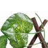 GloboStar® Artificial Garden NASTURTIUM 78498 Πτυσσόμενη Πέργκολα Τεχνητής Φυλλωσιάς - Κάθετος Κήπος Σύνθεση Ινδοκάρδαμο Μ110 x Π10 x Υ120cm (min) Μ310 x Π10 x Υ45cm (max) - ledmania.gr