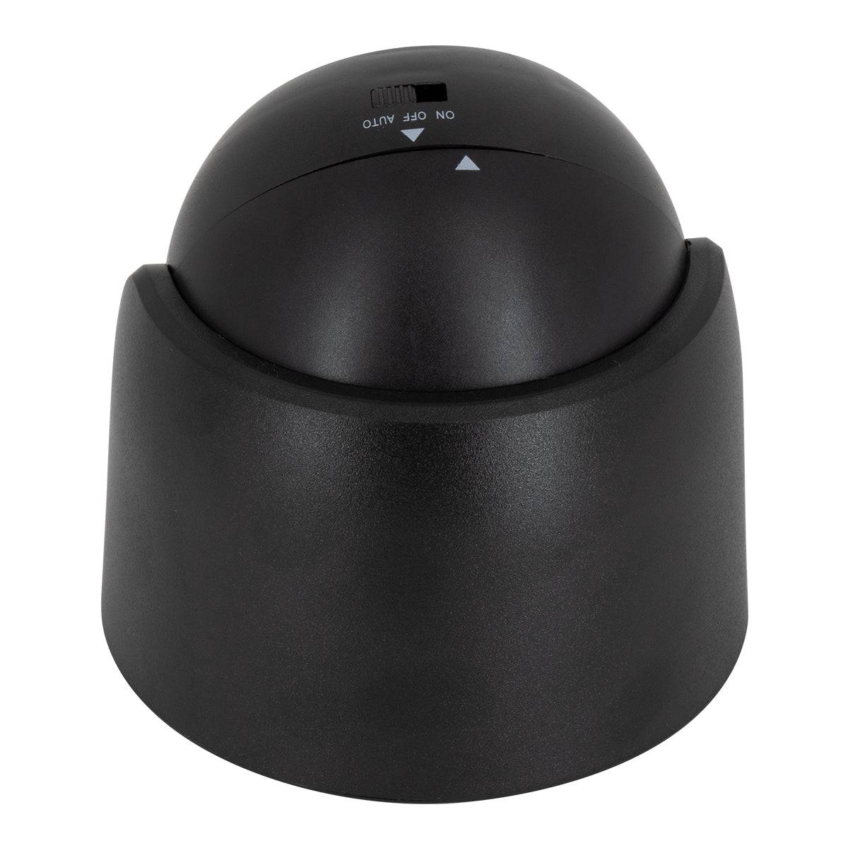 GloboStar® 79001 Μαύρο Φωτιστικό Μπαταρίας σε Σχήμα Κάμερας LED SMD 3W 300lm με Αισθητήρα Ημέρας-Νύχτας και PIR Αισθητήρα Κίνησης Ψυχρό Λευκό 6000K - ledmania.gr