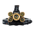 GloboStar® 79060 Φορητός Φακός Κεφαλής LED CREE 50W με Επαναφορτιζόμενη Μπαταρία 3600mAh & Καλώδιο Φόρτισης USB - Ψυχρό Λευκό 6000K - Μ8.5 x Π5.5 x Υ5cm - ledmania.gr