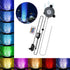 GloboStar® 79683 Φωτιστικό Ενυδρείου & Οξυγονωτής / Μηχανισμός Φυσαλίδων Φ10cm LED 9W 180° AC 230V Αδιάβροχο IP68 με Ασύρματο Χειριστήριο IR Πολύχρωμο RGB - ledmania.gr